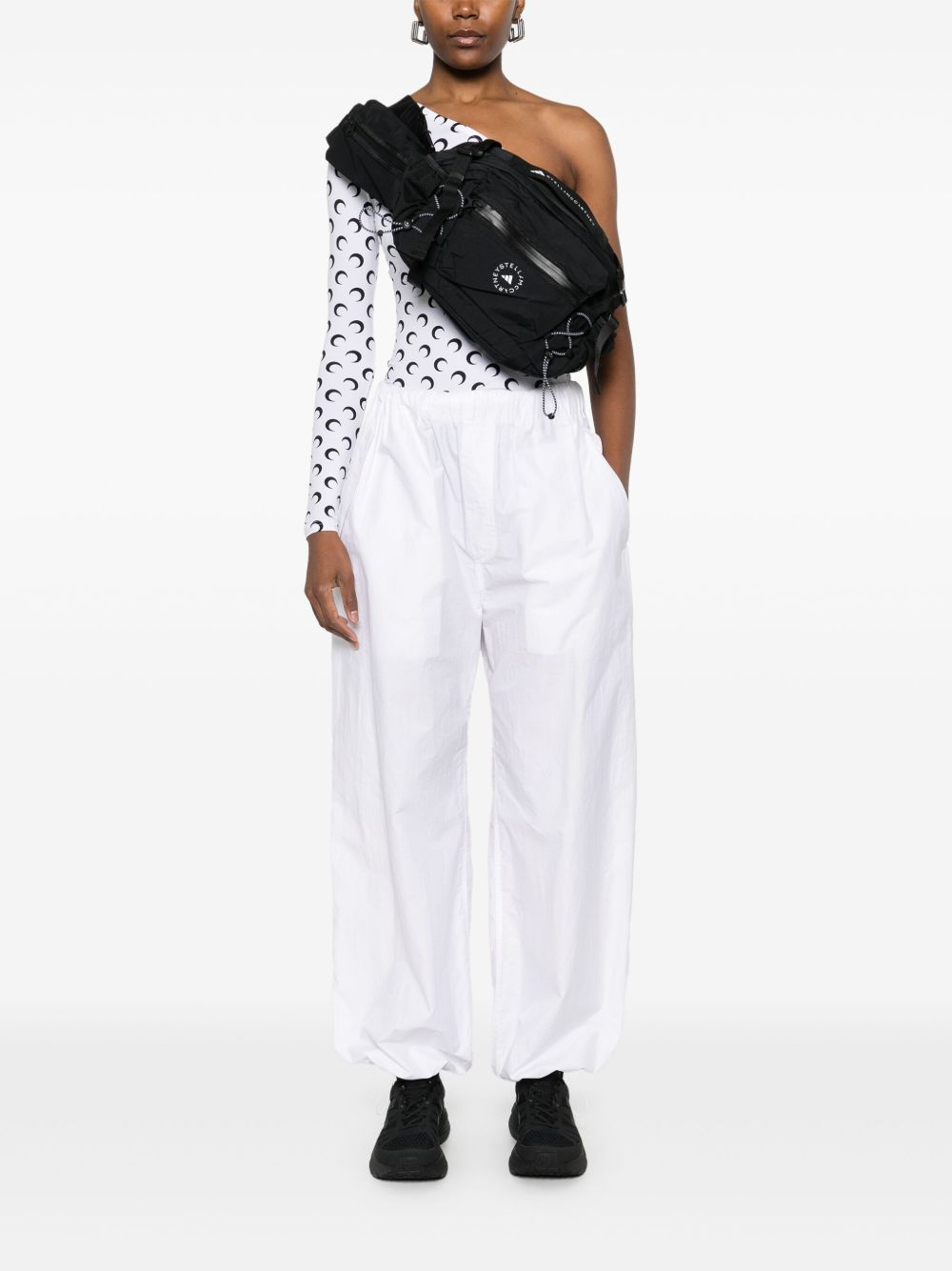 [Adidas By Stella McCartney] Belt bag FW26 JJ0999BLACK/WHITE