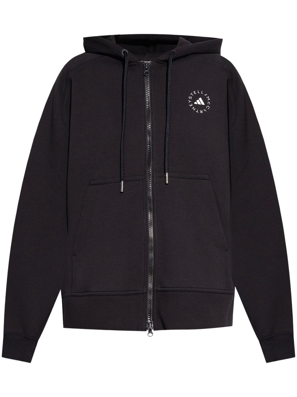 [Adidas By Stella McCartney] Hoodie FW26 JF6337BLACK/WHITE
