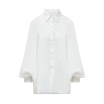 [SOSUE] Shirts Long Sleeve SS26 ANTONIALINENAS1007 WHITE