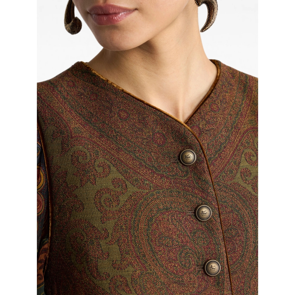[Etro] Vest FW26 99TJB1B WRDA0014 S9890