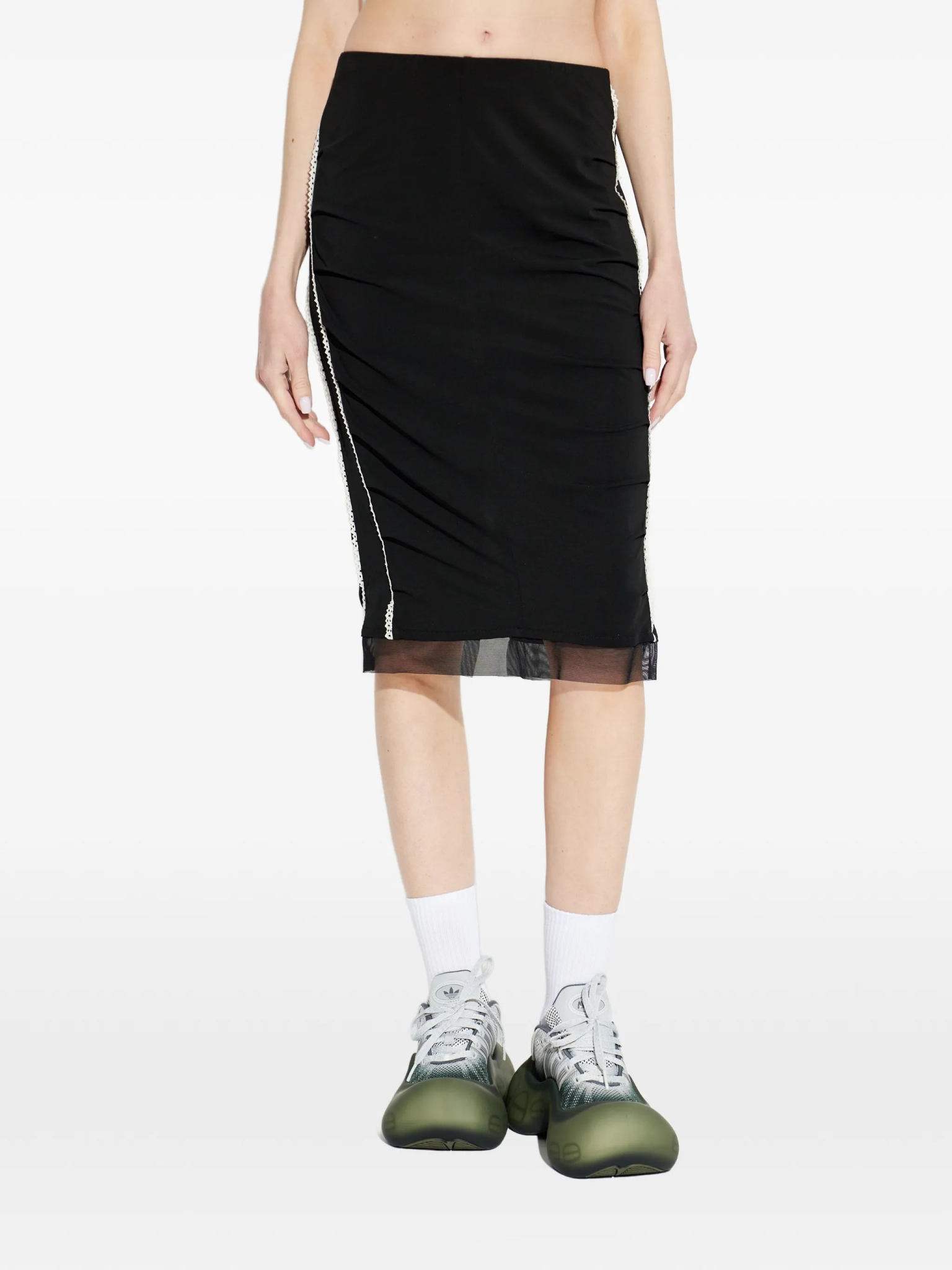 [AVAVAV ] Midi skirt SS26 S26N0350