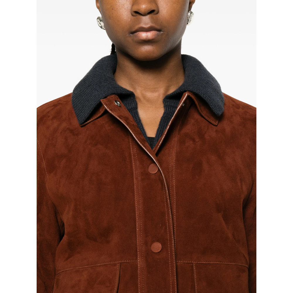 [Yves Salomon] Leather Jacket SS26 26EY21955APAV  A6089