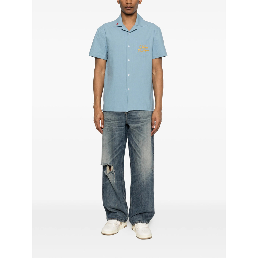 [Vision Of Super] Shirts Short Sleeve SS26 VS089CM  BLUE