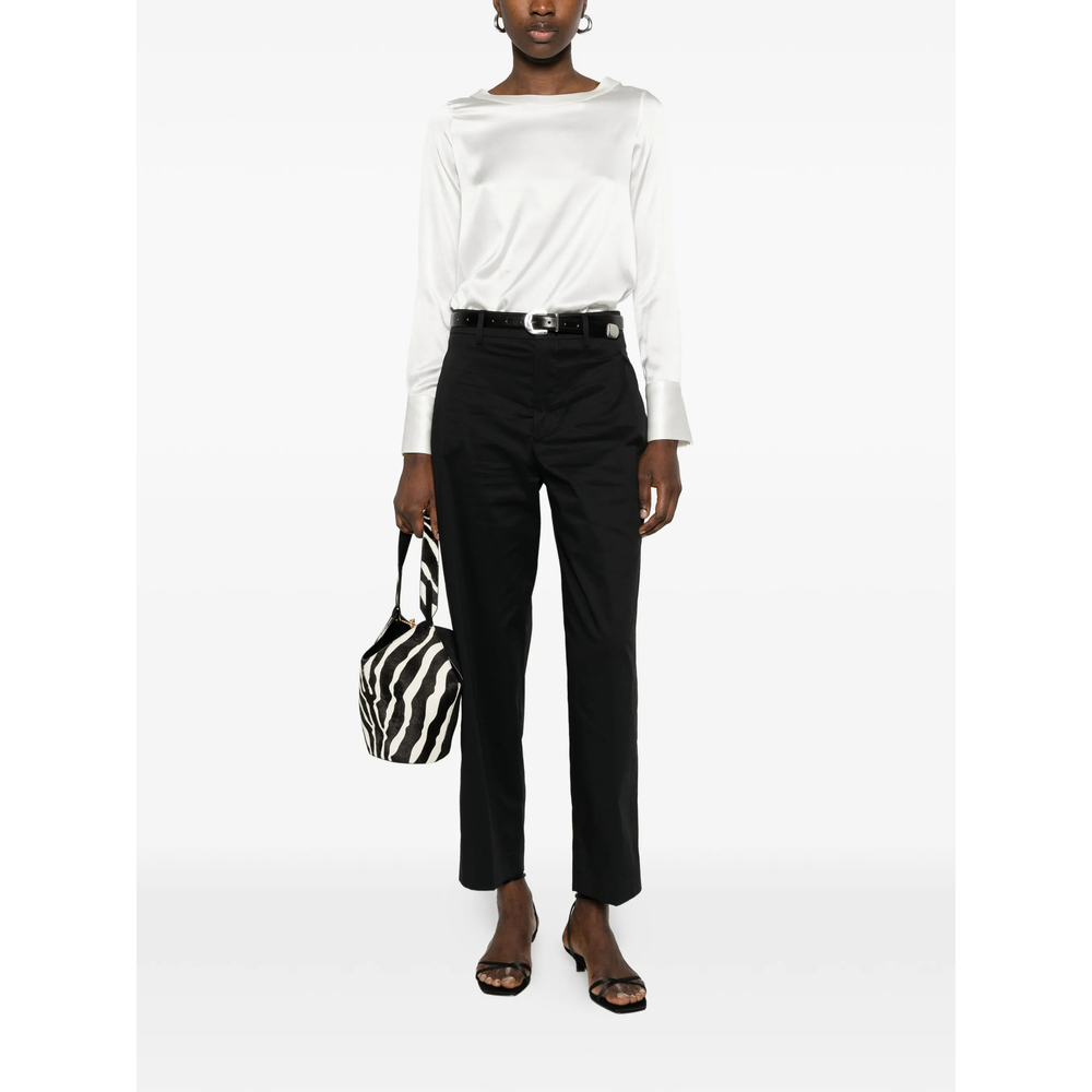 [Berwich] Trousers SS26 UB1465X SERENA CRO BLACK