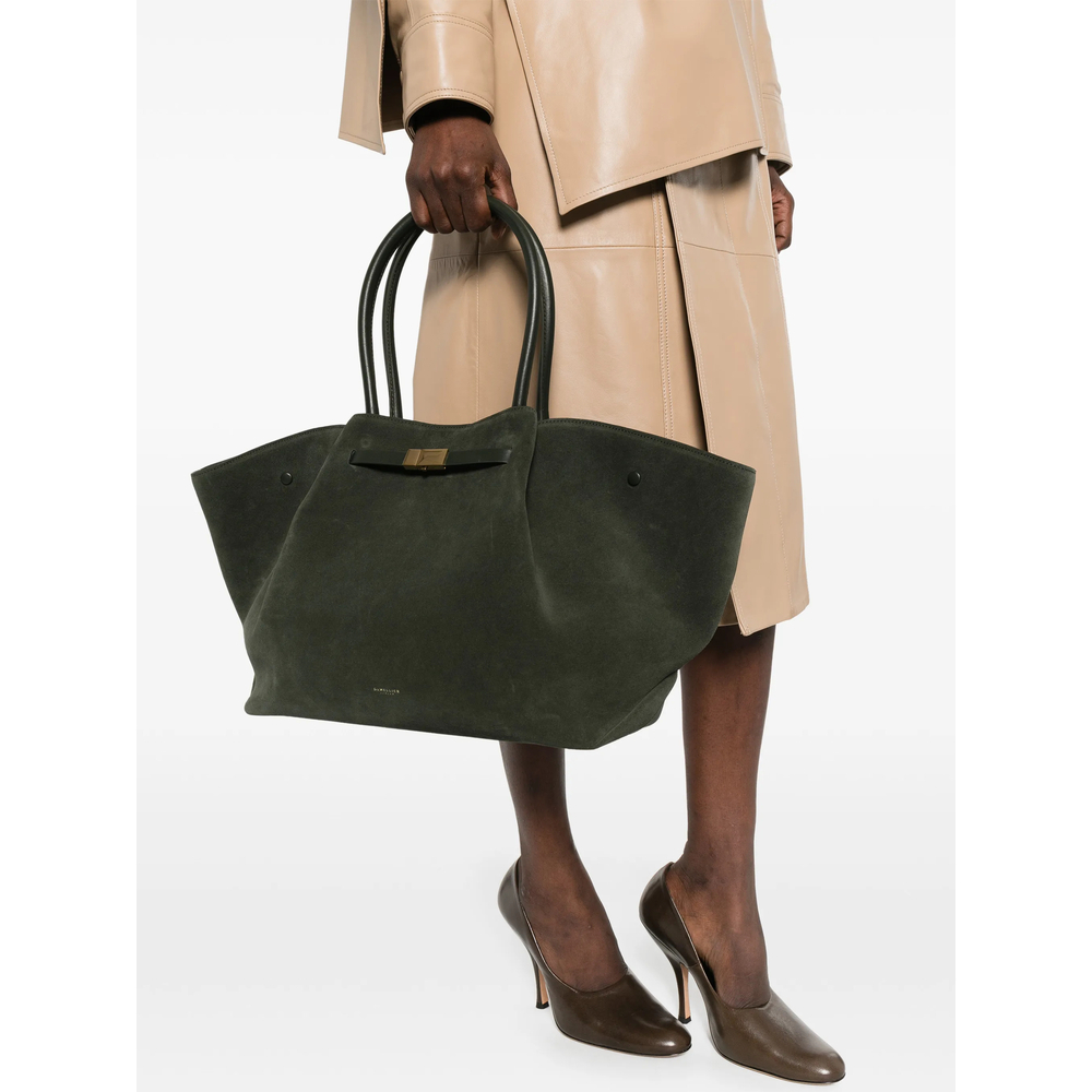 [DEMELLIER] Tote bag SS26 D90-SUSM NEW YORK GREEN