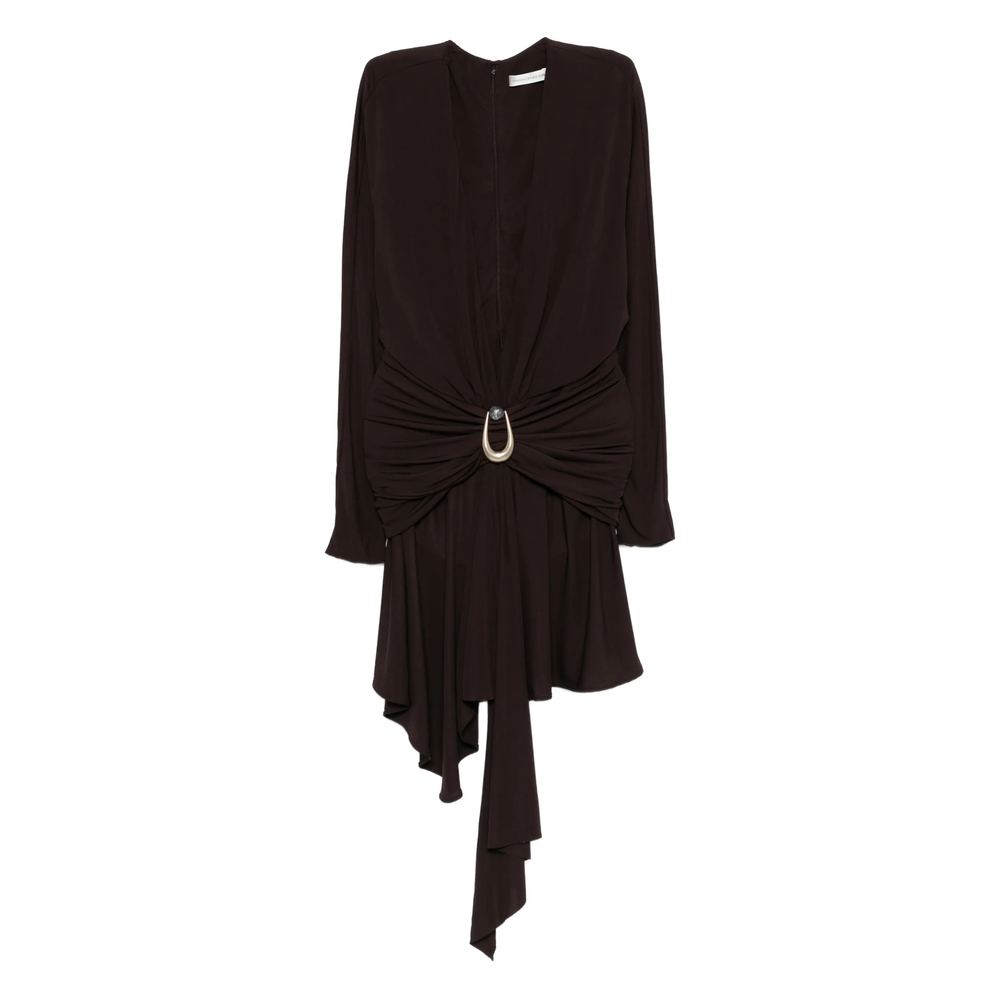 [Christopher Esber] Long sleeve dress SS26 25043414  UMBER