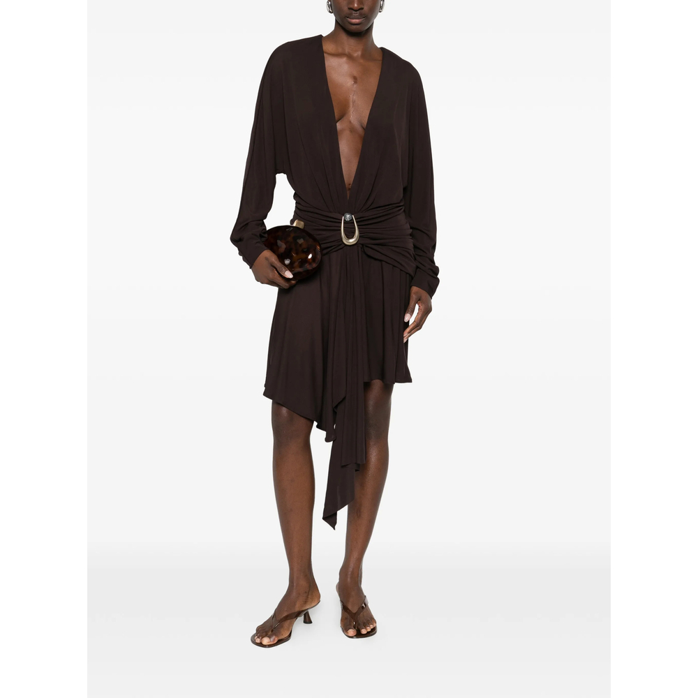 [Christopher Esber] Long sleeve dress SS26 25043414  UMBER
