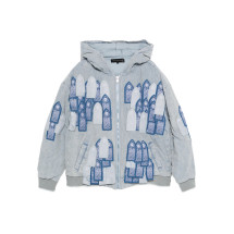[Who Decides War] Casual Jacket FW25 FLY WAY WORK  SKY