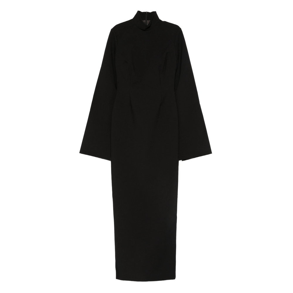 [Solace London] Long sleeve dress SS26 OS46013  BLACK