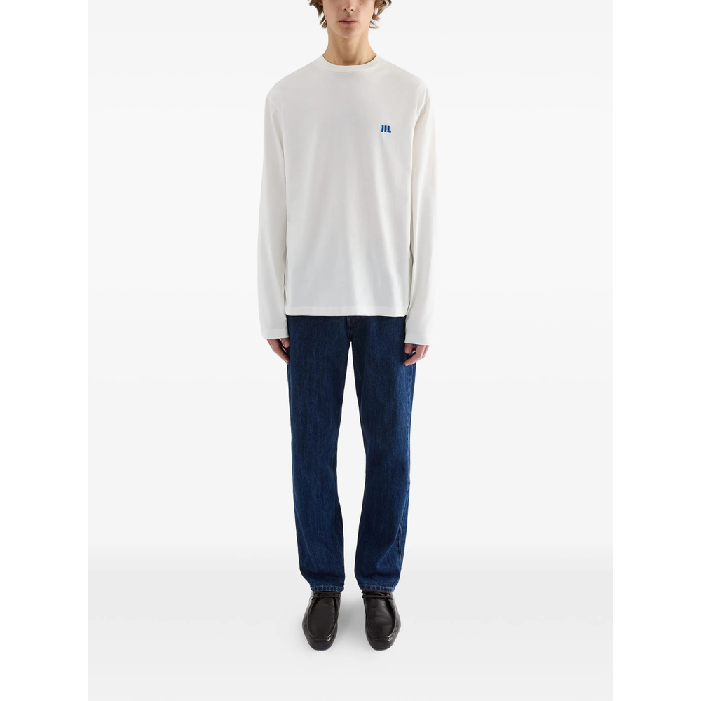 [Jil Sander] T-shirts Long Sleeve FW26 J45048 J22GC0282 100