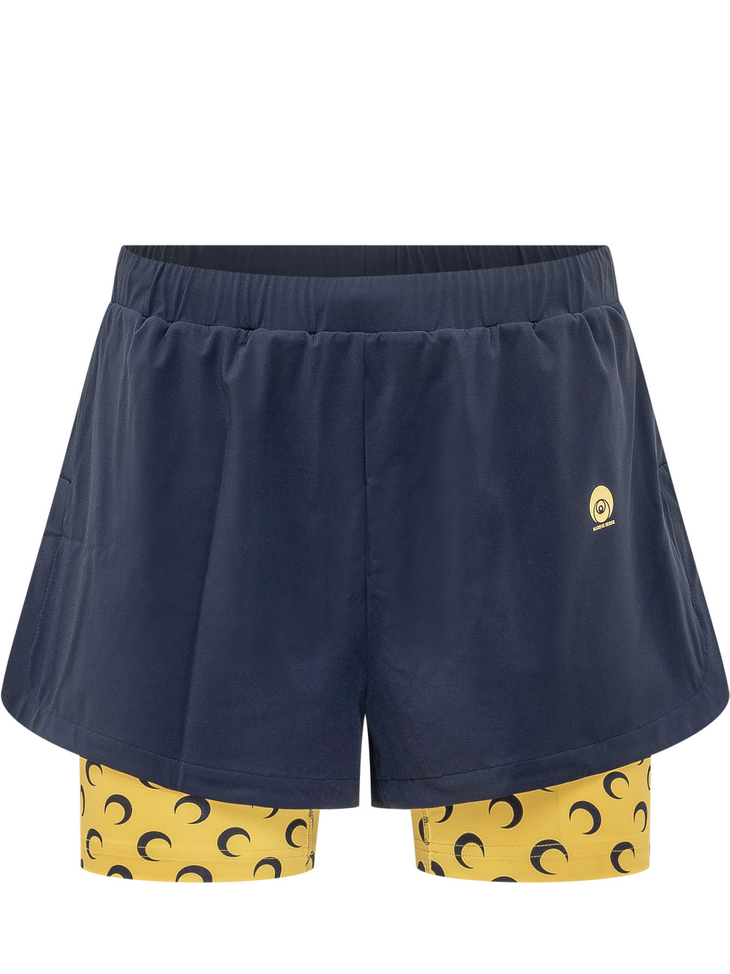 [MARINE SERRE] Shorts SS26 MSH022ACJER0101 BL80