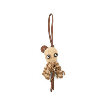 [Anya Hindmarch] Keyring FW26 206129 SS260224 NATUR