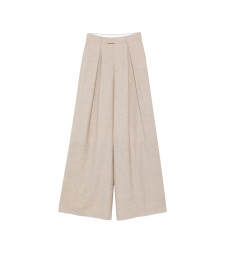 [Berwich] Trousers SS26 IP184U NINA PLEAT BEIGE