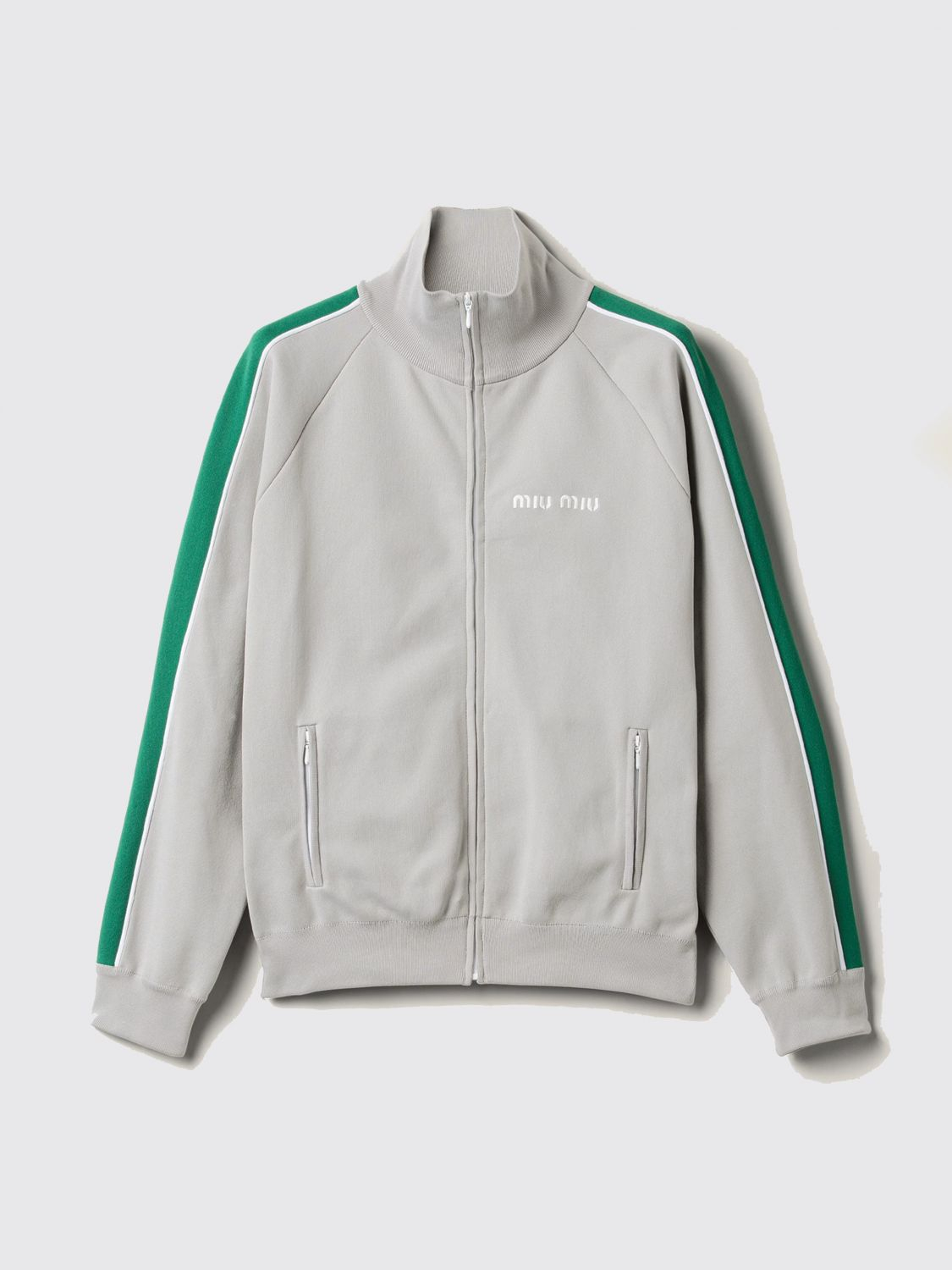 [Miu Miu] Track jacket SS26 MMF00USOOO148O F0Y6M