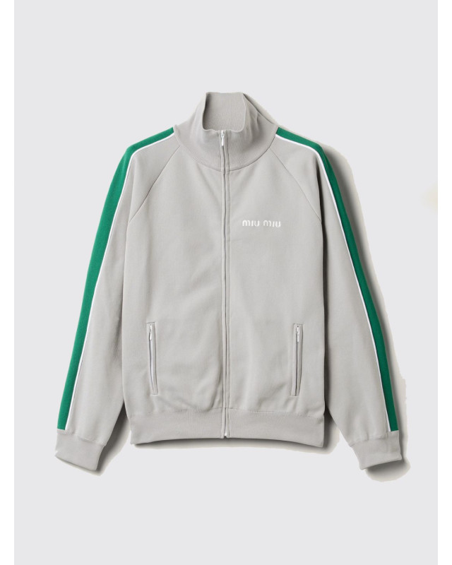 [Miu Miu] Track jacket SS26 MMF00USOOO148O F0Y6M