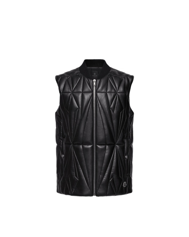 [Moncler X Rick Owens] Down Vest SS26 MU01F1A10 M8116 999