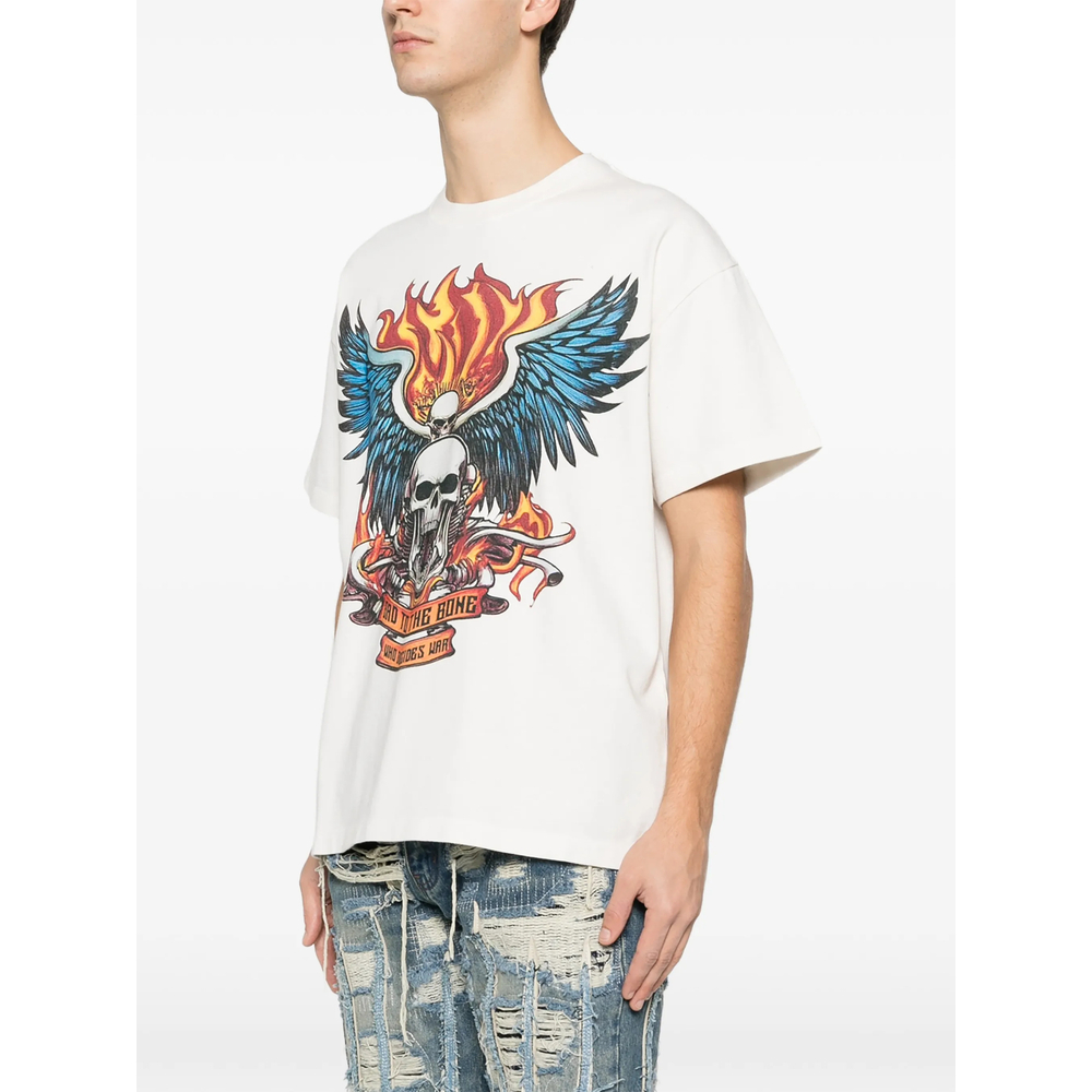 [Who Decides War] T-shirts Short Sleeve FW25 BAD TO BONE  CLOUD