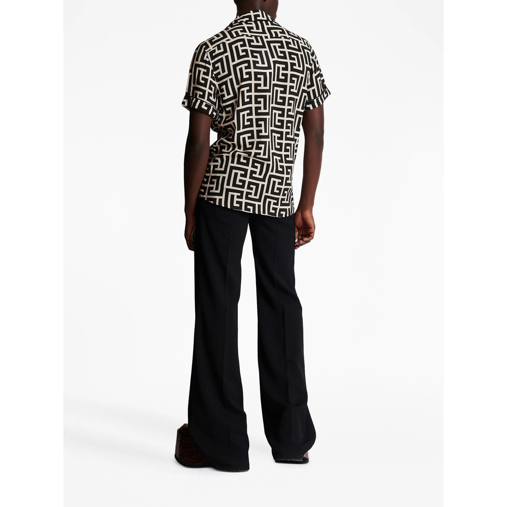 [Balmain] Shirts Short Sleeve SS26 FH1HN011 VD01 GFE
