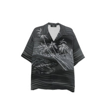 [Amiri] Shirts Short Sleeve FW26 AMTOSH1166  BLACK
