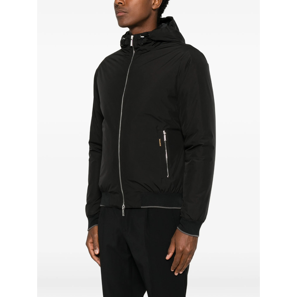 [Moorer] Zip up FW26 I100050 ONIRO NERO