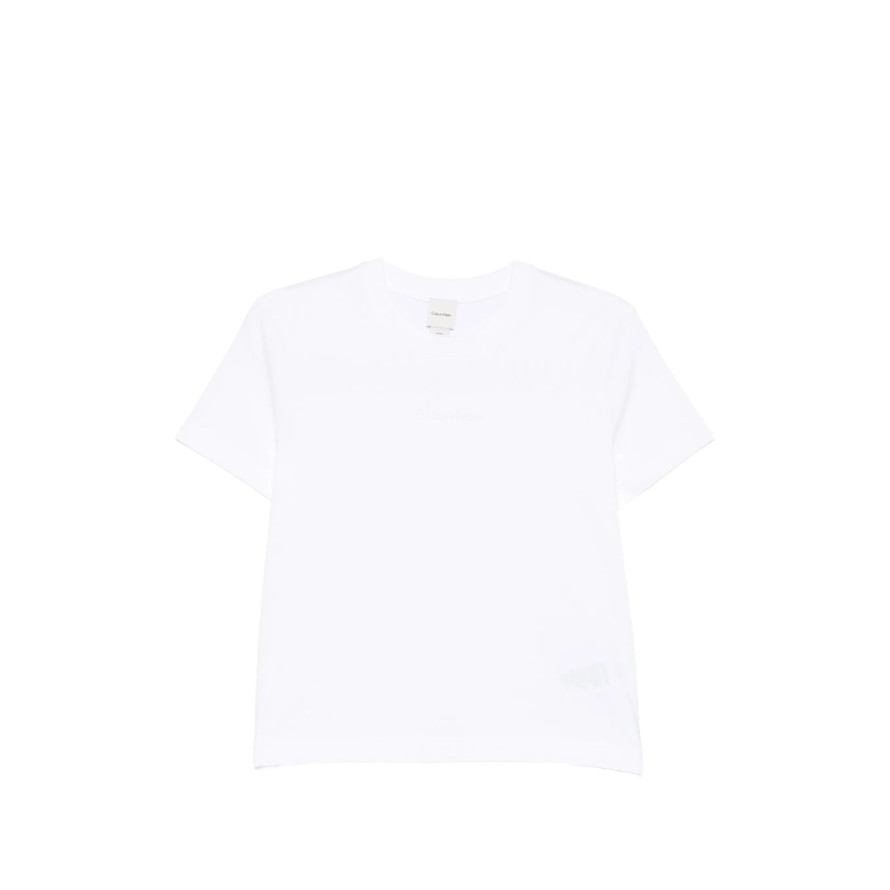 [CALVIN KLEIN] T-shirts Short Sleeve FW26 LV044C905GYAA  BRWHI