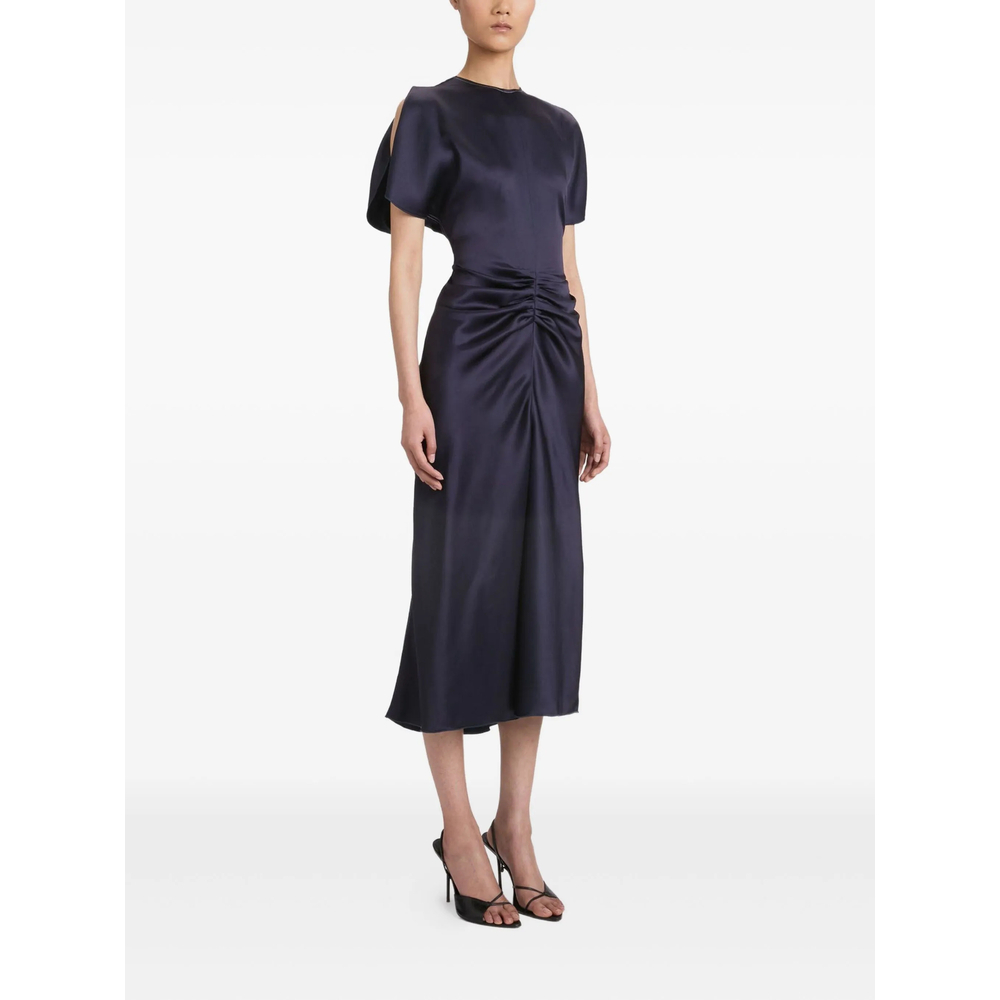 [VICTORIA BECKHAM] Short sleeve dress FW26 1325WDR005227D  MIDNI