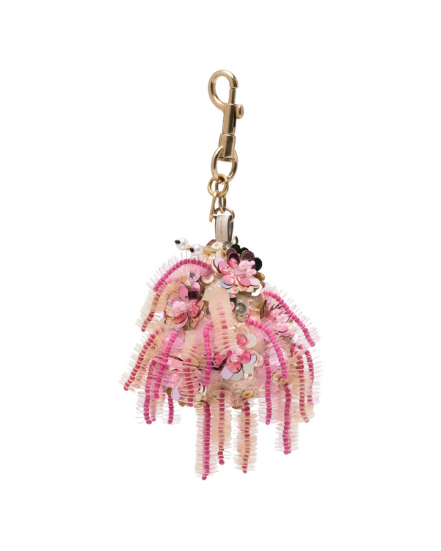 [Anya Hindmarch] Keyring FW26 208543 AW260028 PINK