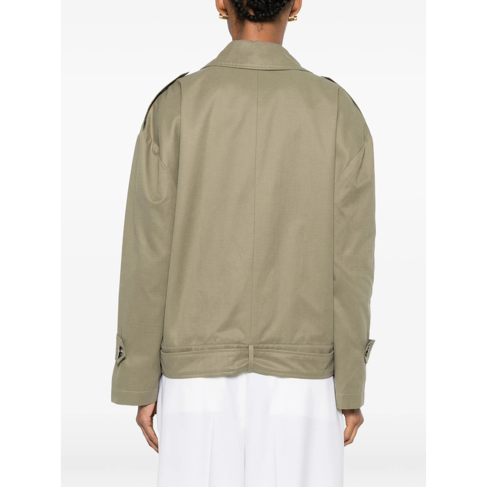 [THE NINA STUDIO] Trench Coat SS26 N6337  MILIT