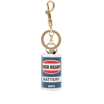 [Anya Hindmarch] Keyring FW26 171298 AW220071 OPTWH