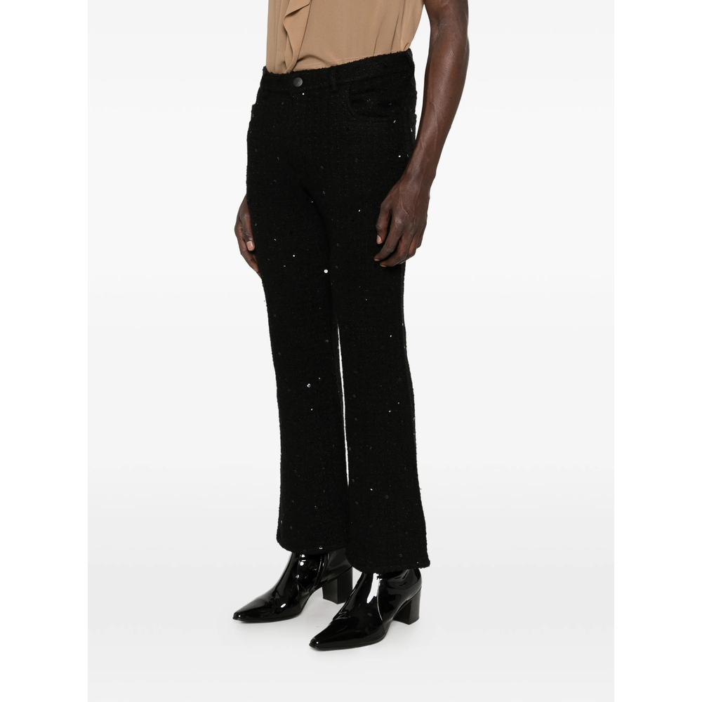 [ERNEST W. BAKER] Trousers SS26 PT30 PZ23 BLACK