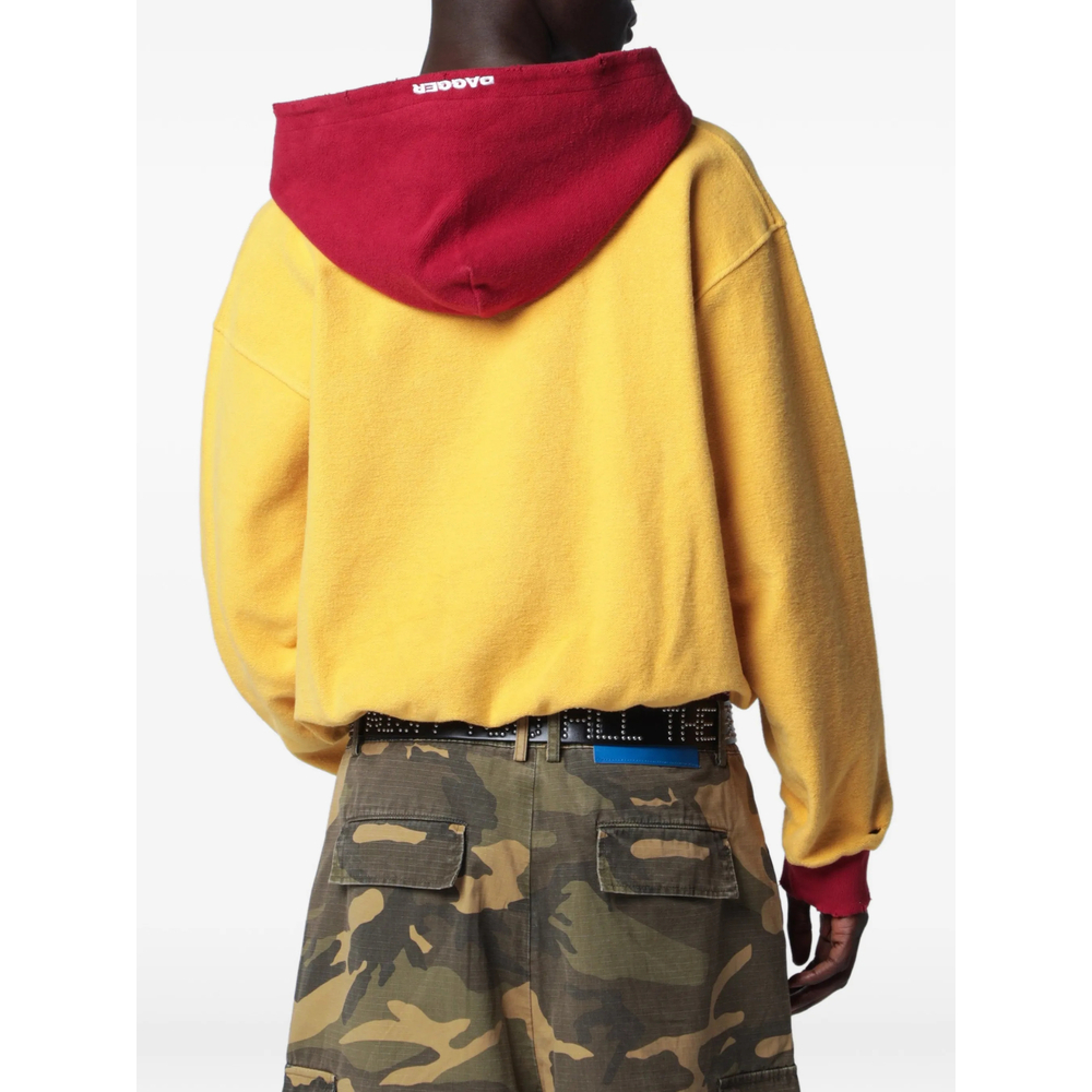 [DAGGER] Hoodie SS26 10010 VARSITY BL YELLO