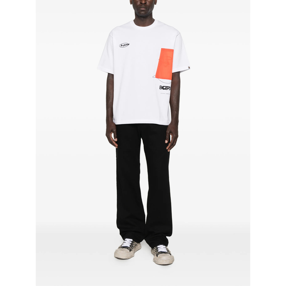 [A BATHING APE] T-shirts Short Sleeve SS26 001CSM331903C  WHITE