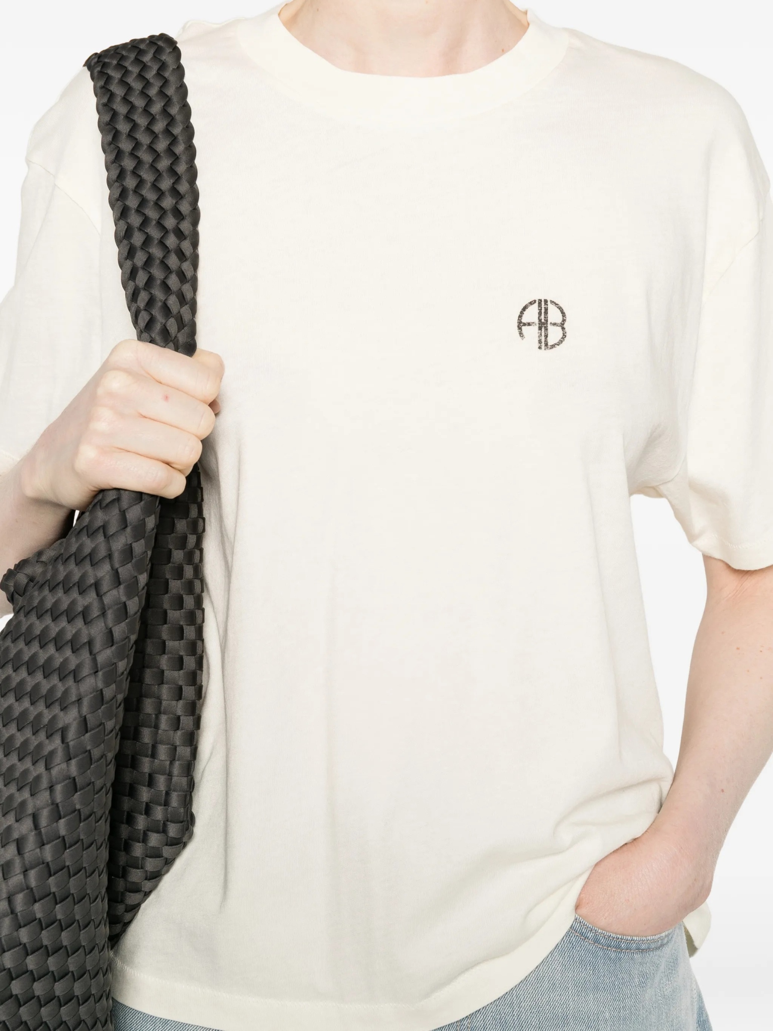 [Anine Bing] T-shirts Short Sleeve SS26 A0812383WKHA2