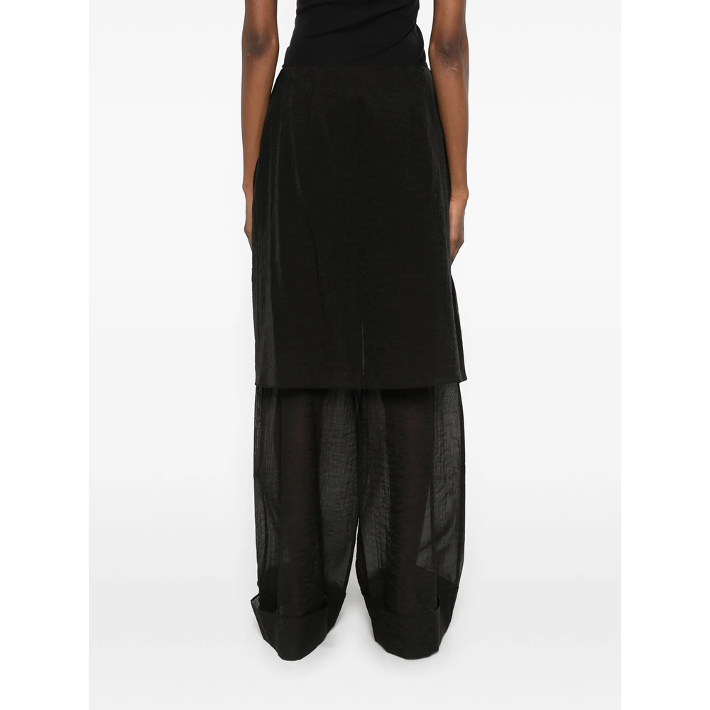 [Viktoria Chan] Trousers SS26 SS26138BL  BLACK
