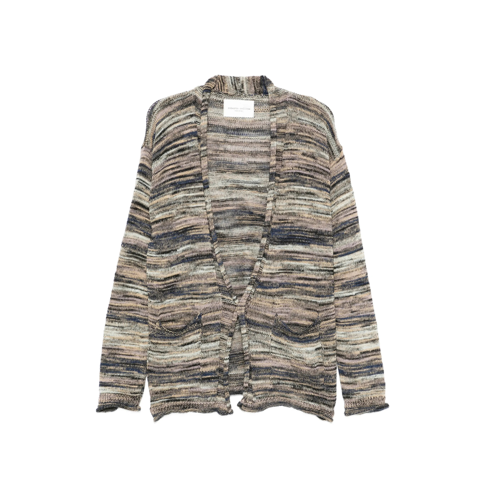 [ROBERTO COLLINA] Cardigan SS26 261MYA39012  NECAM