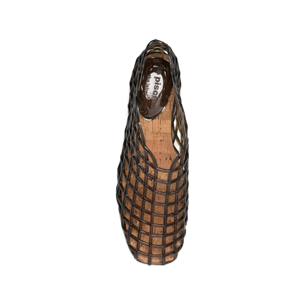 [La Piscine] Flat shoes SS26 LS261WA001 RB001 008