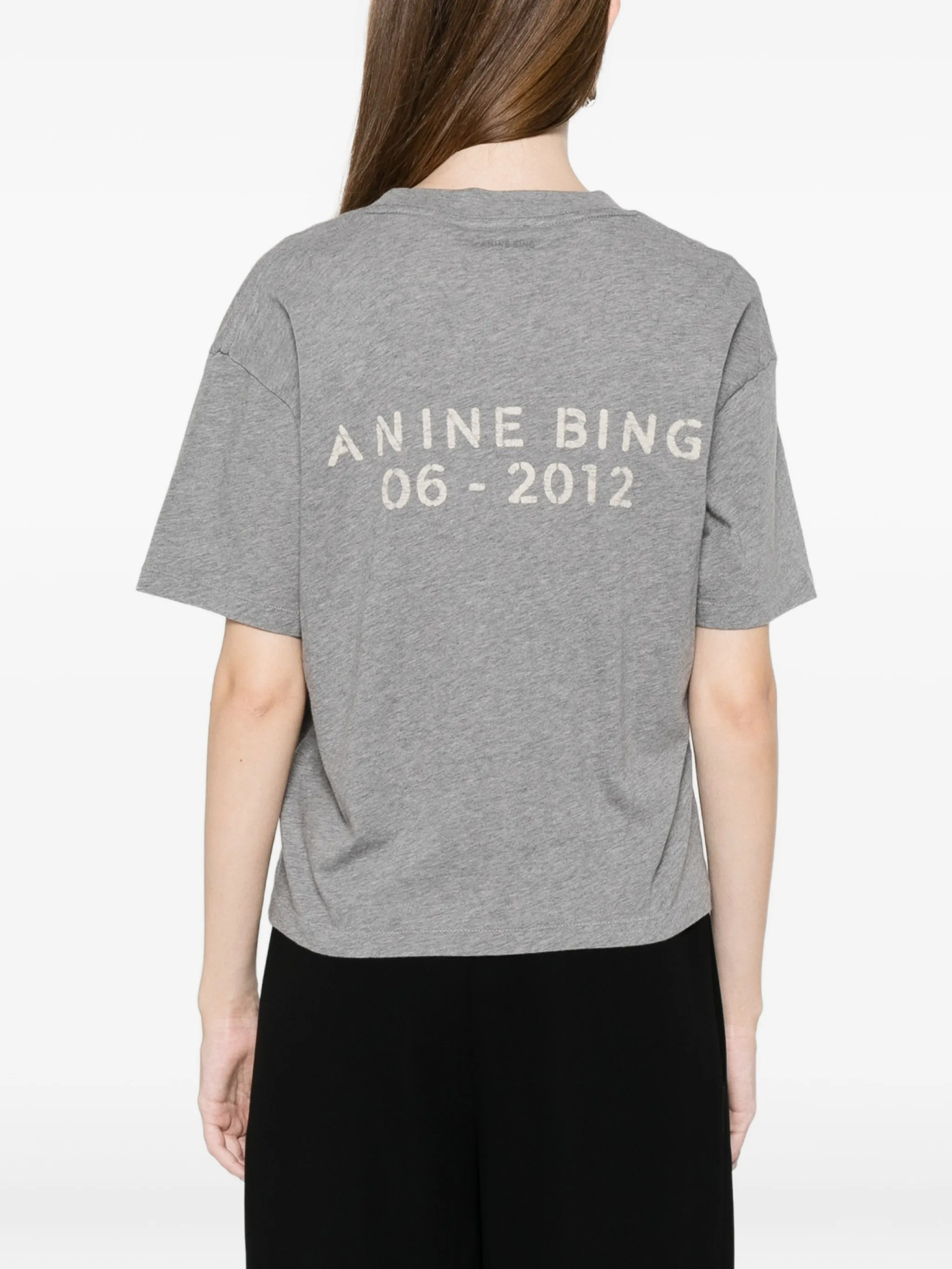 [Anine Bing] T-shirts Short Sleeve SS26 A0812383GRM1