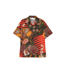 [DROLE DE MONSIEUR] Shirts Short Sleeve SS26 K-SH228 CO275 MULTI