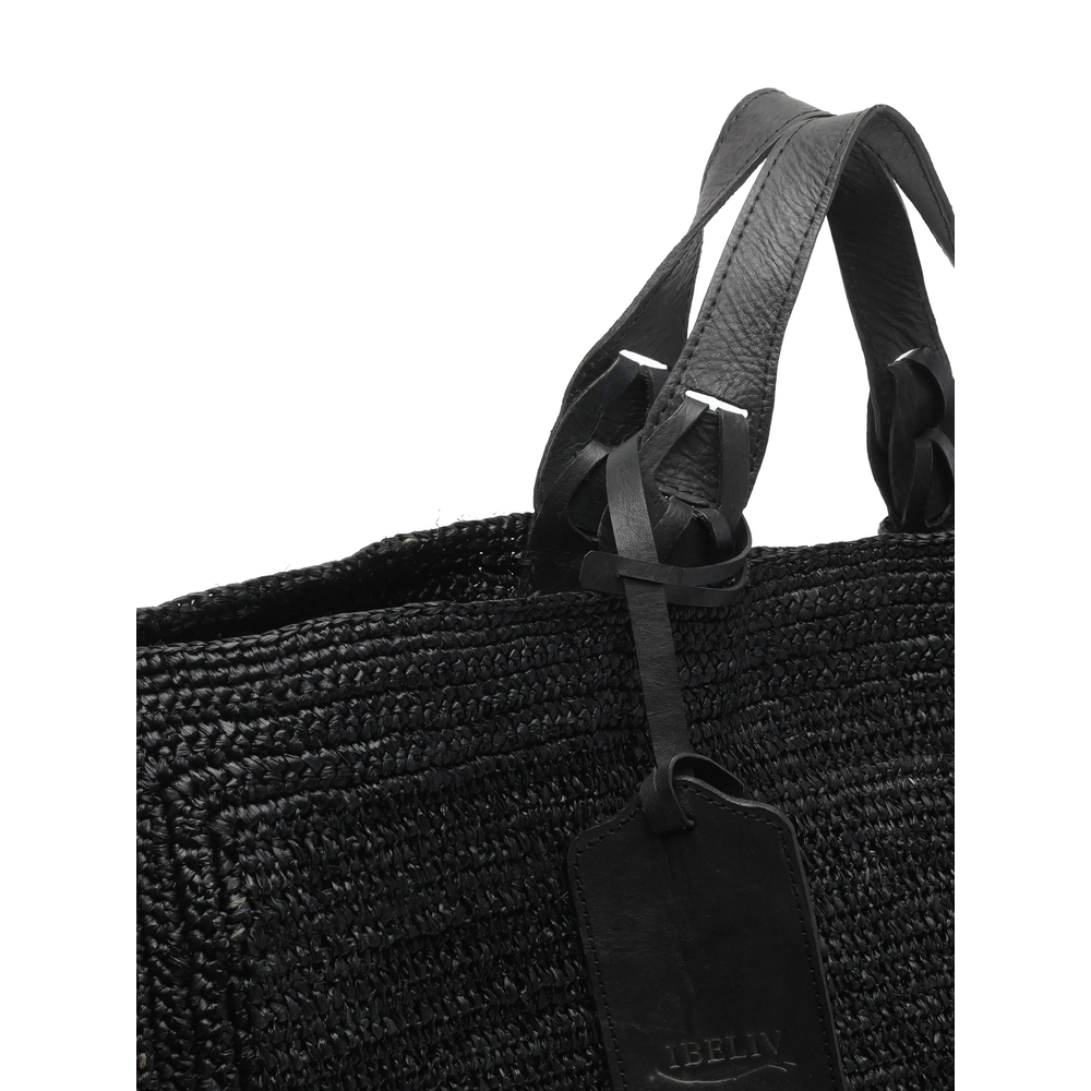 [Ibeliv] Tote bag SS26 QUADRA  BLACK