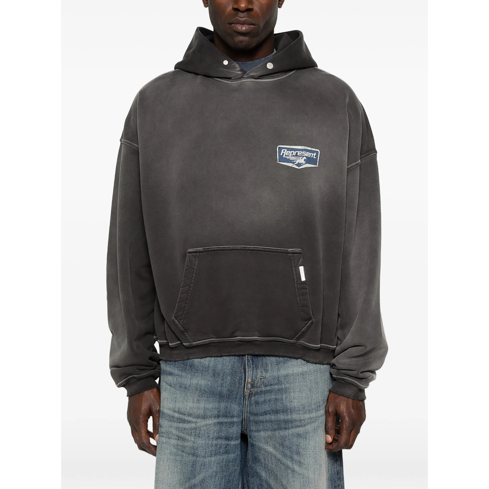 [Represent] Hoodie SS26 MLM100611-04  BLACK