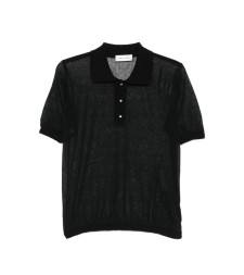 [ERNEST W. BAKER] Shirts Short Sleeve SS26 KN144B EM28 BLACK