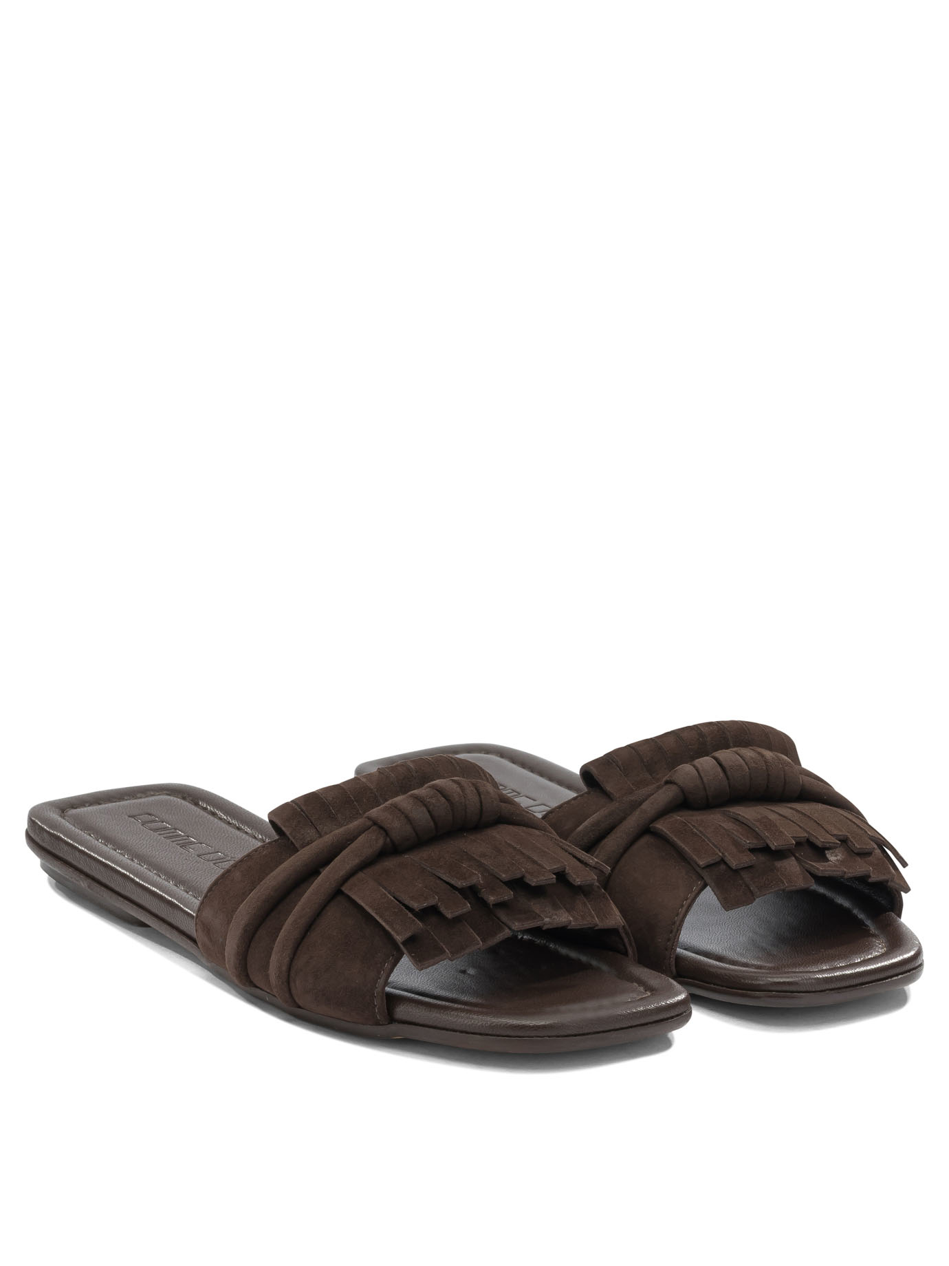 [Pomme D'Or] Slippers SS26 1099GLENNCAMOSCIO ESPRESSO