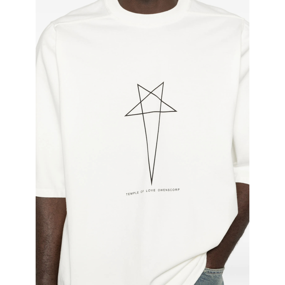 [RICK OWENS DRKSHDW] T-shirts Short Sleeve SS26 DU01F4274 RIGEP3 1109