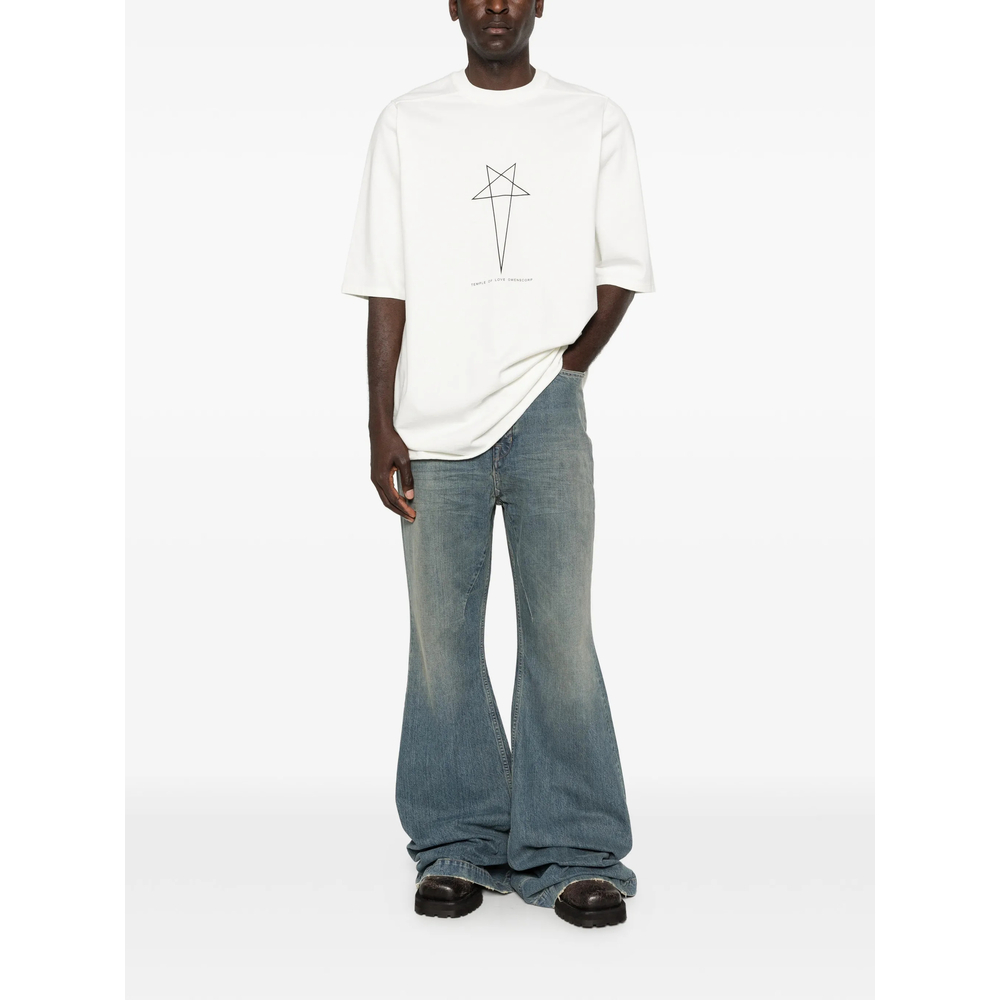 [RICK OWENS DRKSHDW] T-shirts Short Sleeve SS26 DU01F4274 RIGEP3 1109