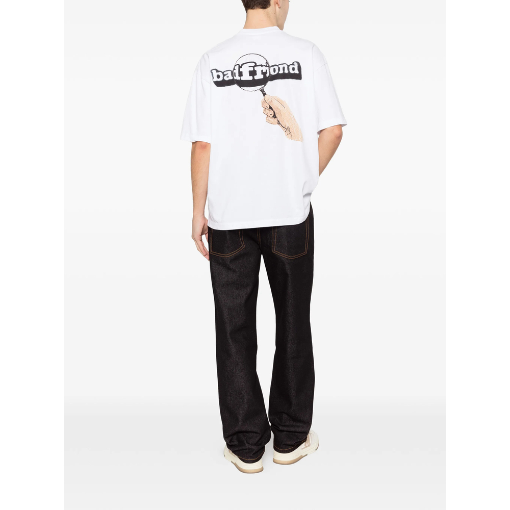 [Badfriend] T-shirts Short Sleeve SS26 BFMAGNIFYTEE  WHITE