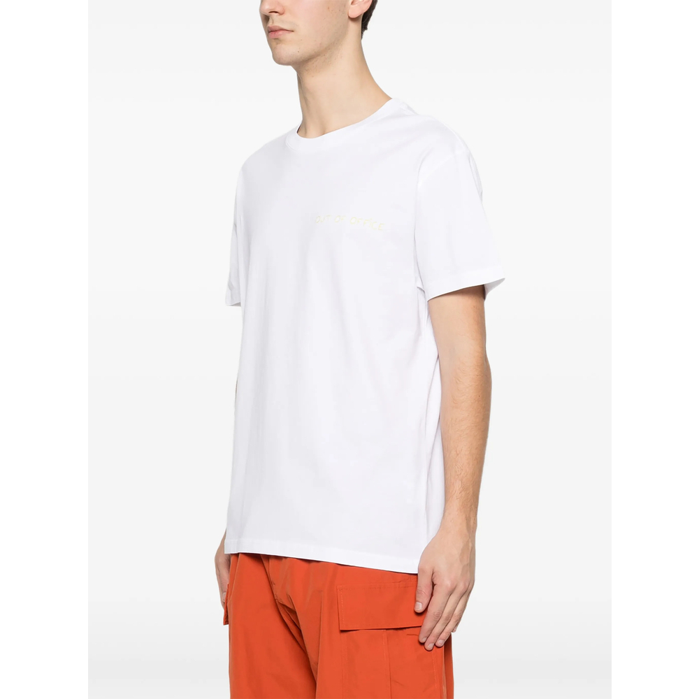 [MAISON LABICHE] T-shirts Short Sleeve SS26 ZMPOPINOUTOF  WHITE