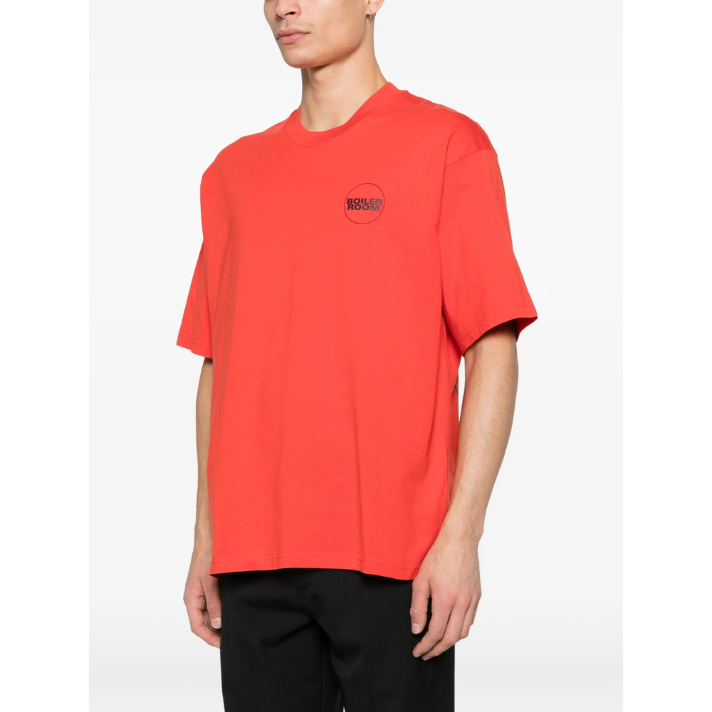 [Boiler Room] T-shirts Short Sleeve FW25 AW25SS04  RED