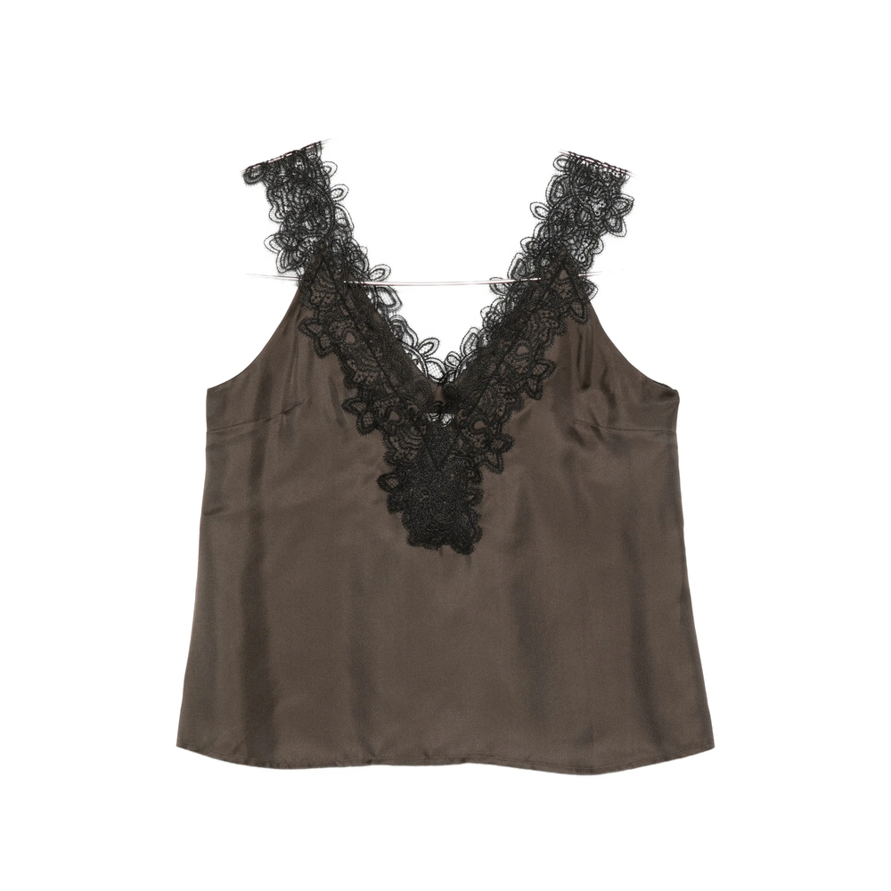 [ROHE] Blouse SS26 418-20-141  EARTH