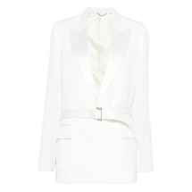 [VICTORIA BECKHAM] Blazer SS26 1126WJK006909B  IVORY