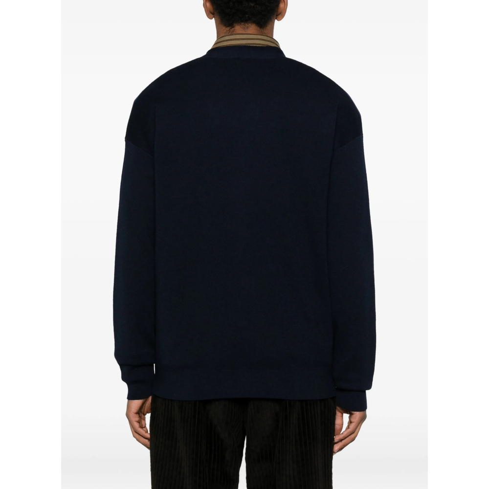 [DROLE DE MONSIEUR] Cardigan SS26 I-CA166 WO007 NAVY